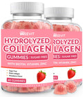 Sugar Free Collagen Gummies for Women – Multi-Collagen I II III V X + Biotin & Vitamins