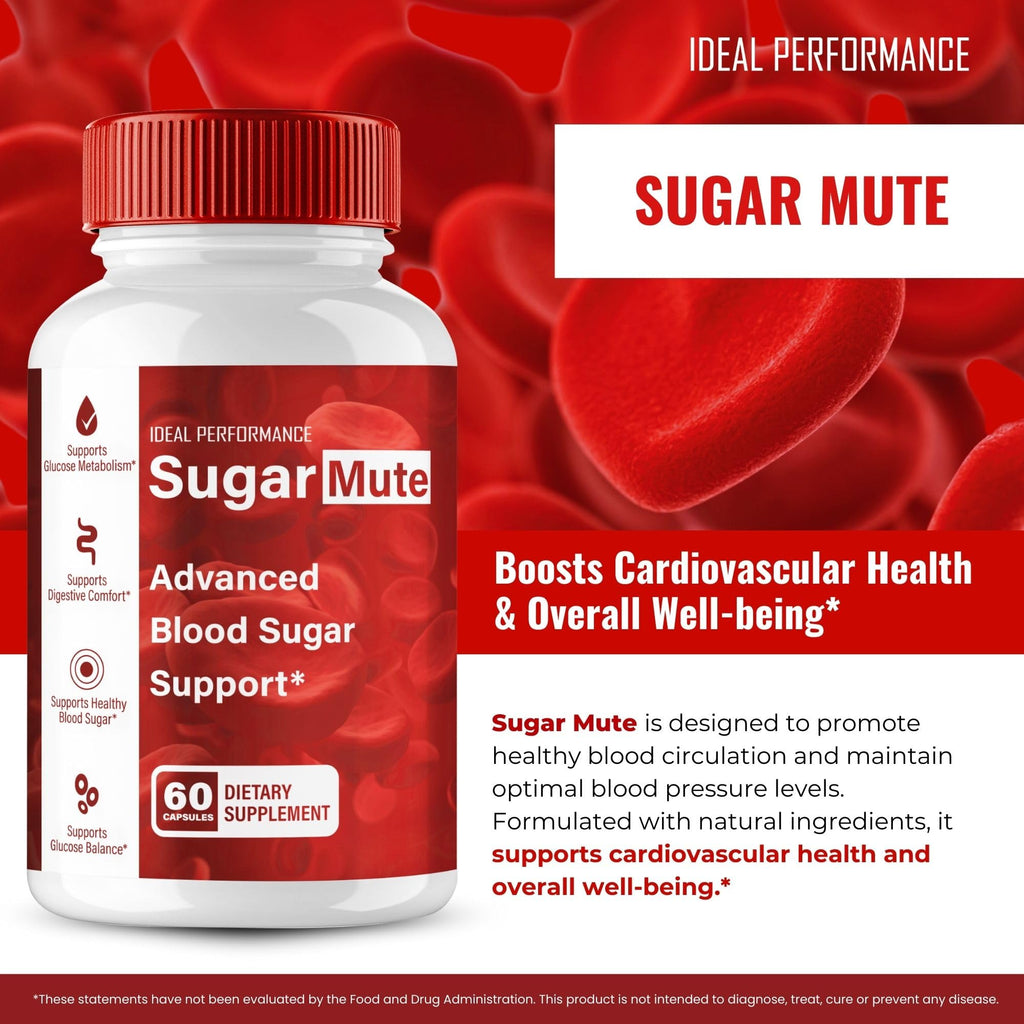 Sugar Mute Capsules - Blood Support Pills | Maximum Strength