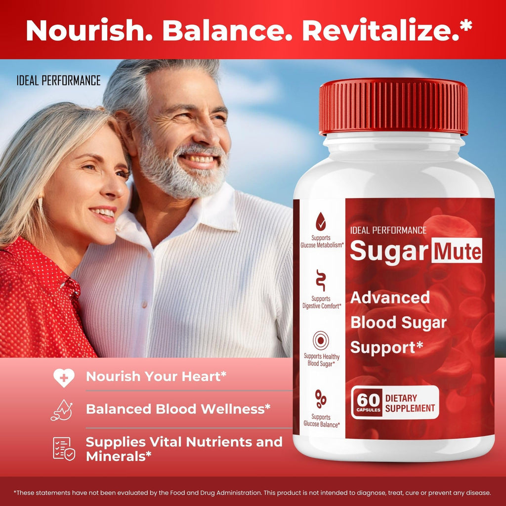 Sugar Mute Capsules - Blood Support Pills | Maximum Strength
