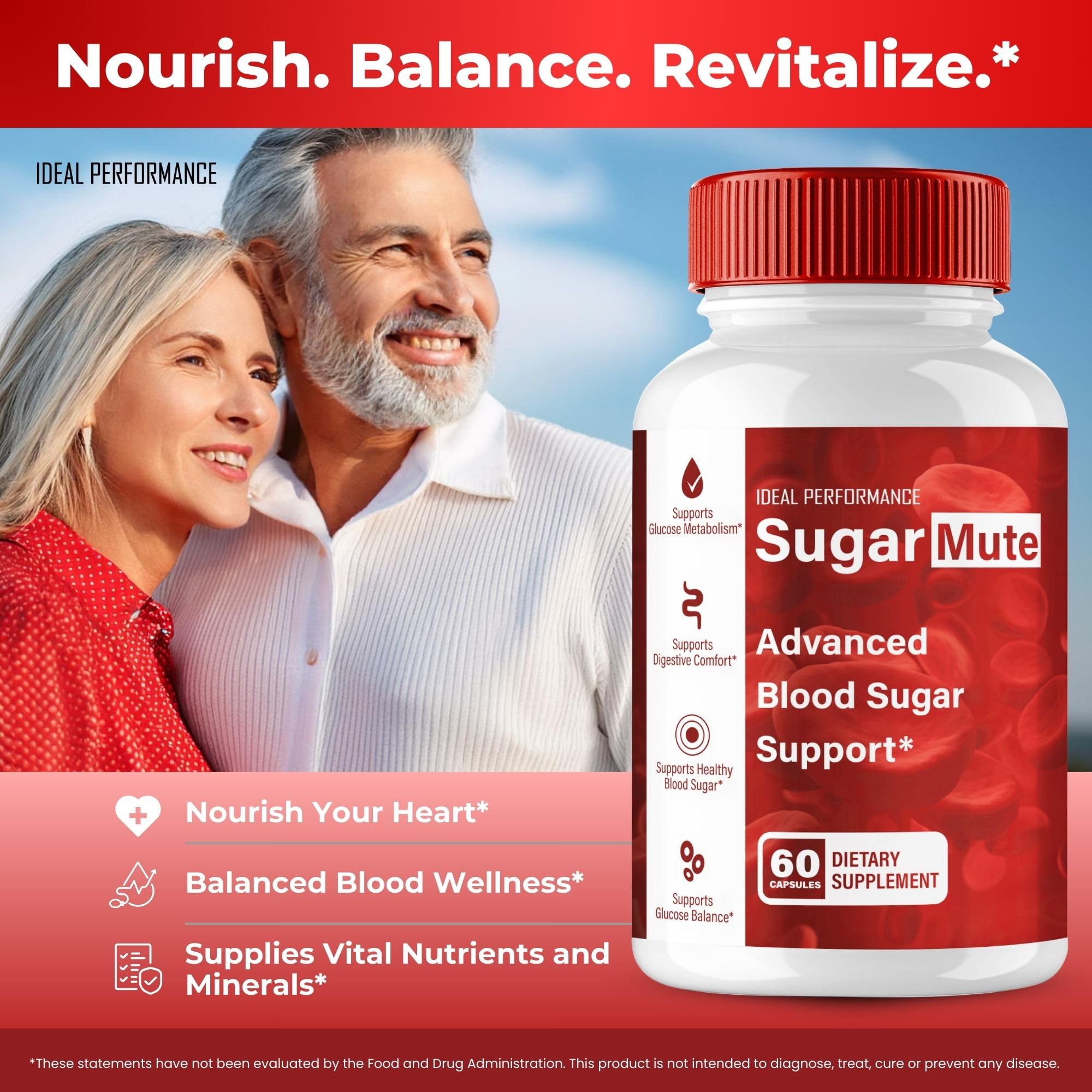 Sugar Mute Capsules - Blood Support Pills | Maximum Strength