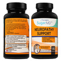 SugarMD Neuropathy Support Supplement – 180 Capsules for Nerve Health