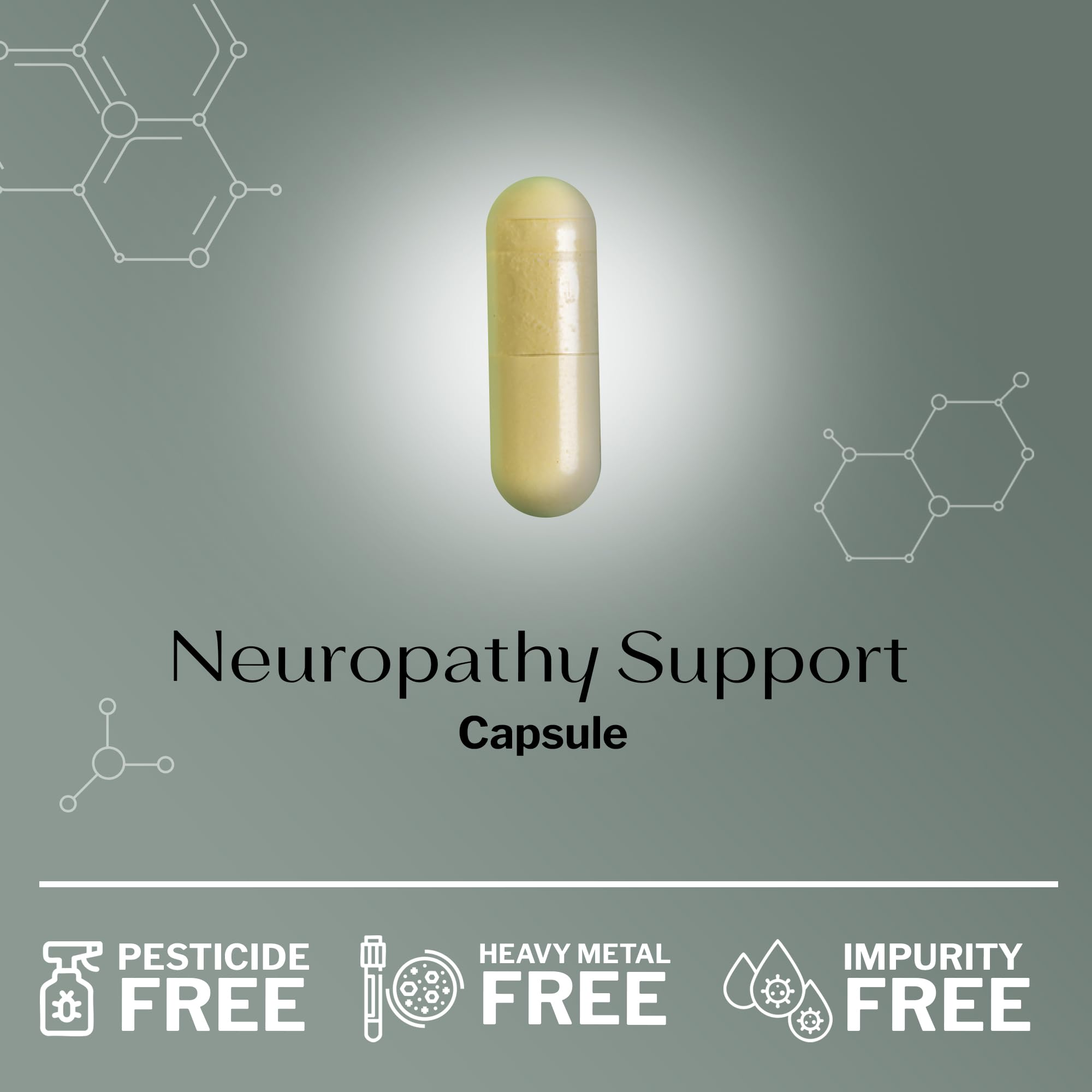 SugarMD Neuropathy Support Supplement – 180 Capsules for Nerve Health