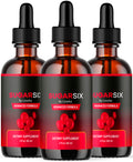 SugarSix 3 Pack: Sugar Six Drops & Formula – 3 Bottles for 3 Months