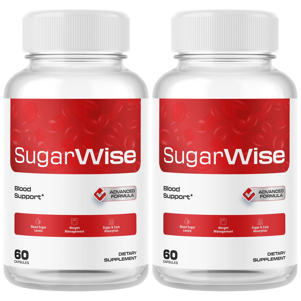 SugarWise 2-Pack Capsules - Official Support Pills & Premium Formula