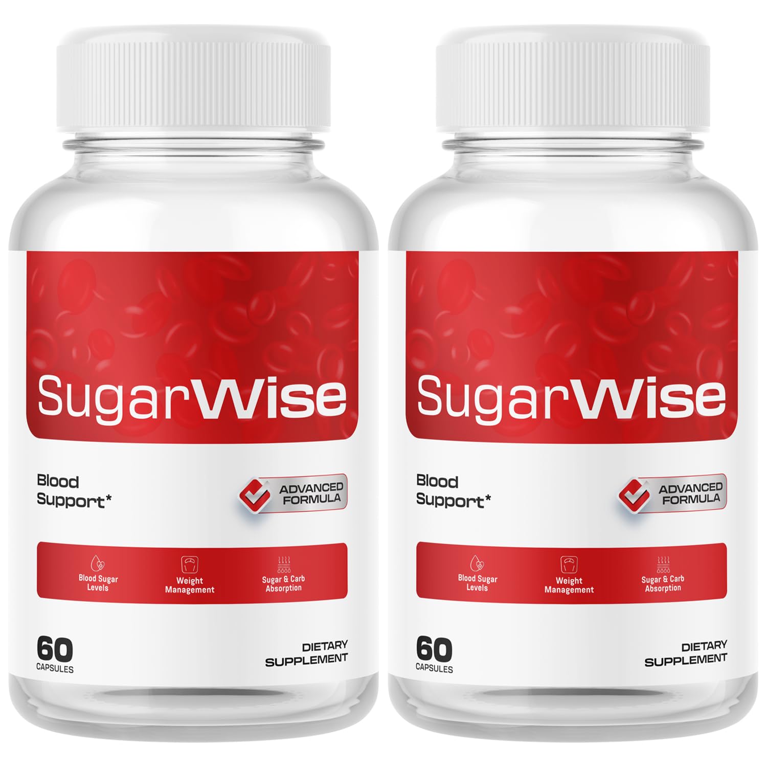SugarWise 2-Pack Capsules - Official Support Pills & Premium Formula