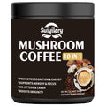 Suiyilary Mushroom Coffee - 10 Mushroom Extract Blend for Energy, Focus & Immunity (300g)