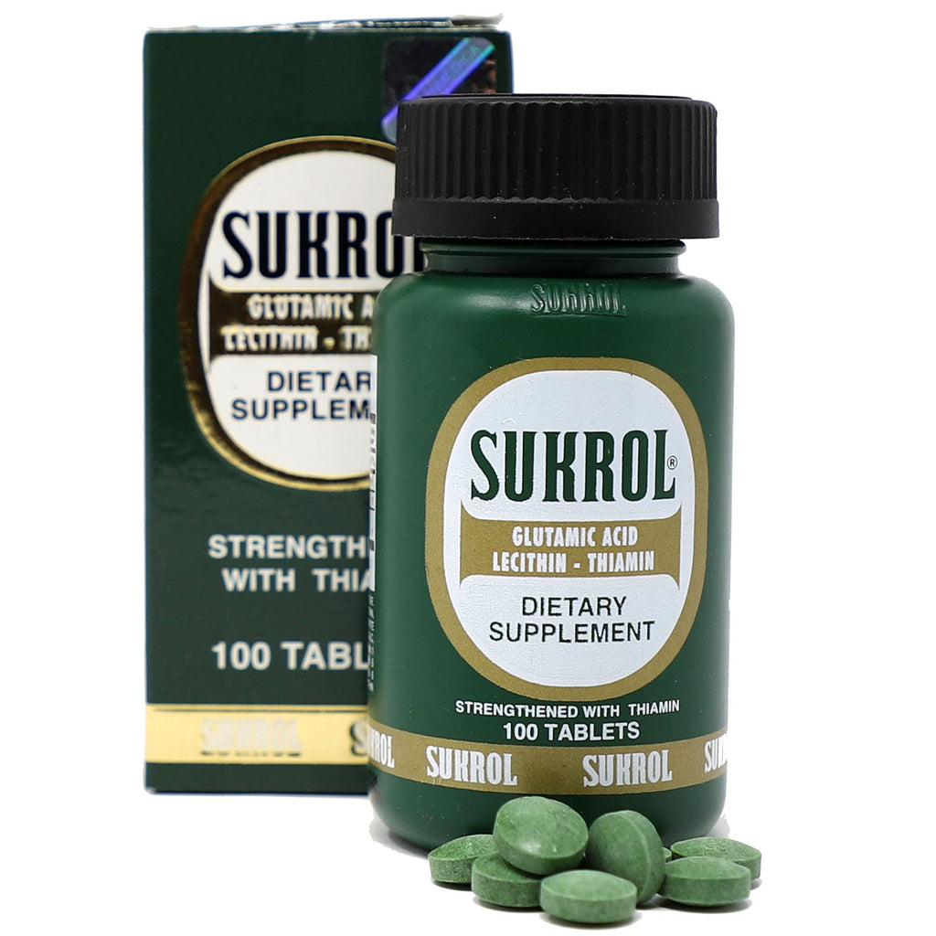SUKROL Vitamin - Improve Healthy Brain Function | 100 Tablets