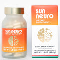 Sun Neuro Nootropic Brain Supplement | Plasmalogen Boost from Sea Pineapples | 180 Caps