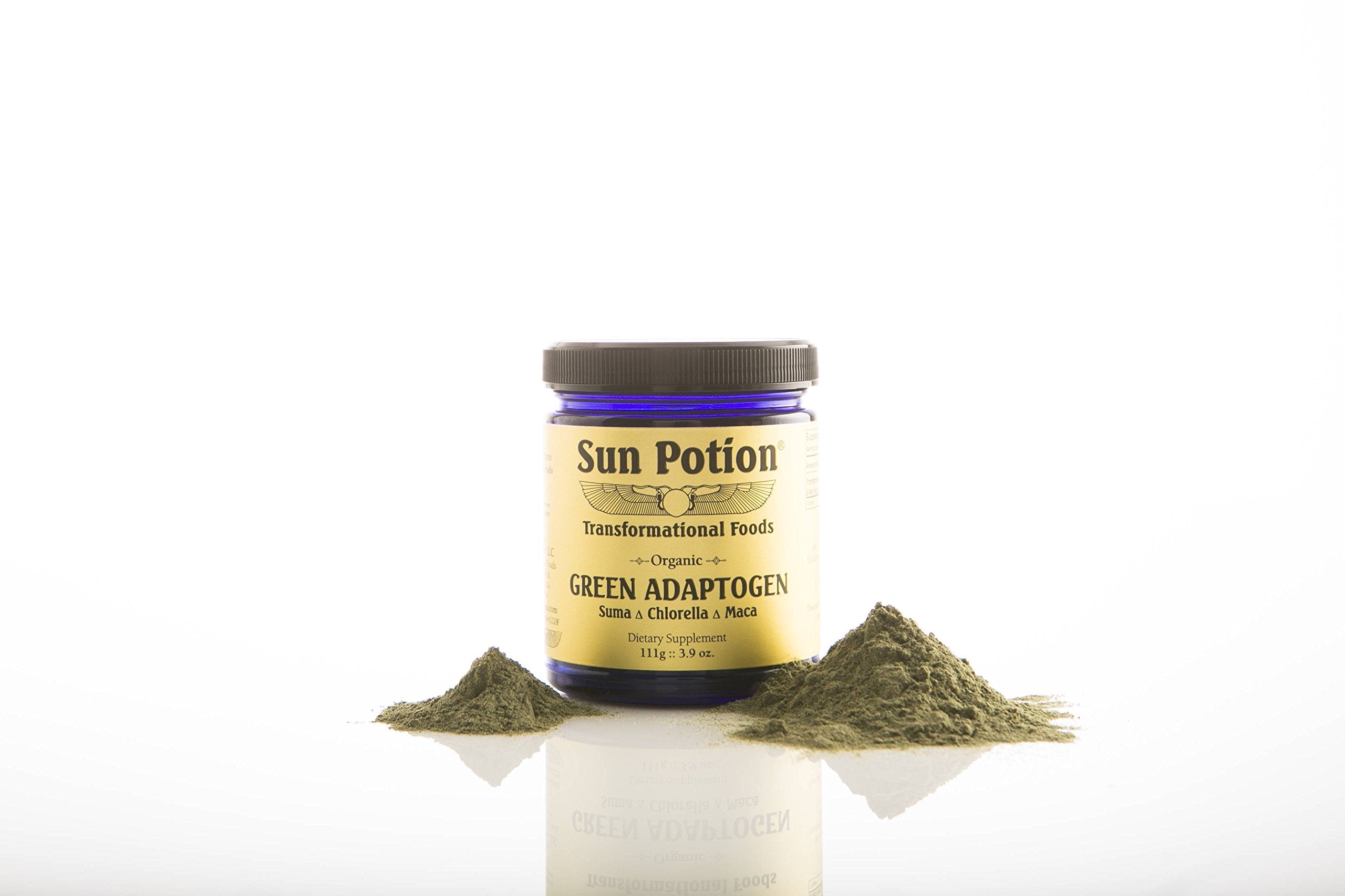 Sun Potion Green Adaptogen Powder 111g | Activate Energy & Balance