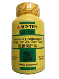 SUN TEN Gentiana Combination - Long Dan Xie Gan Tang 100 Capsules