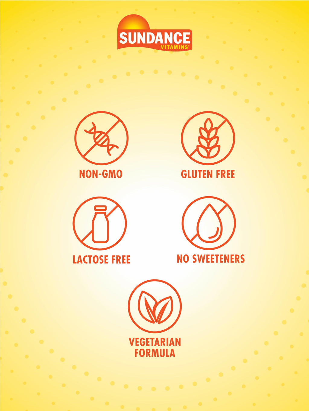 Sundance Calcium 600mg with Vitamin D3 - 60 Caplets | Vegetarian, Non-GMO, Gluten Free