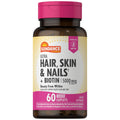 Sundance Hair, Skin & Nails Vitamins 5000mcg | Biotin & Collagen | 60 Caplets
