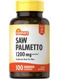 Sundance Saw Palmetto 1200mg for Men – 100 Quick Release Capsules | Non-GMO & Gluten Free