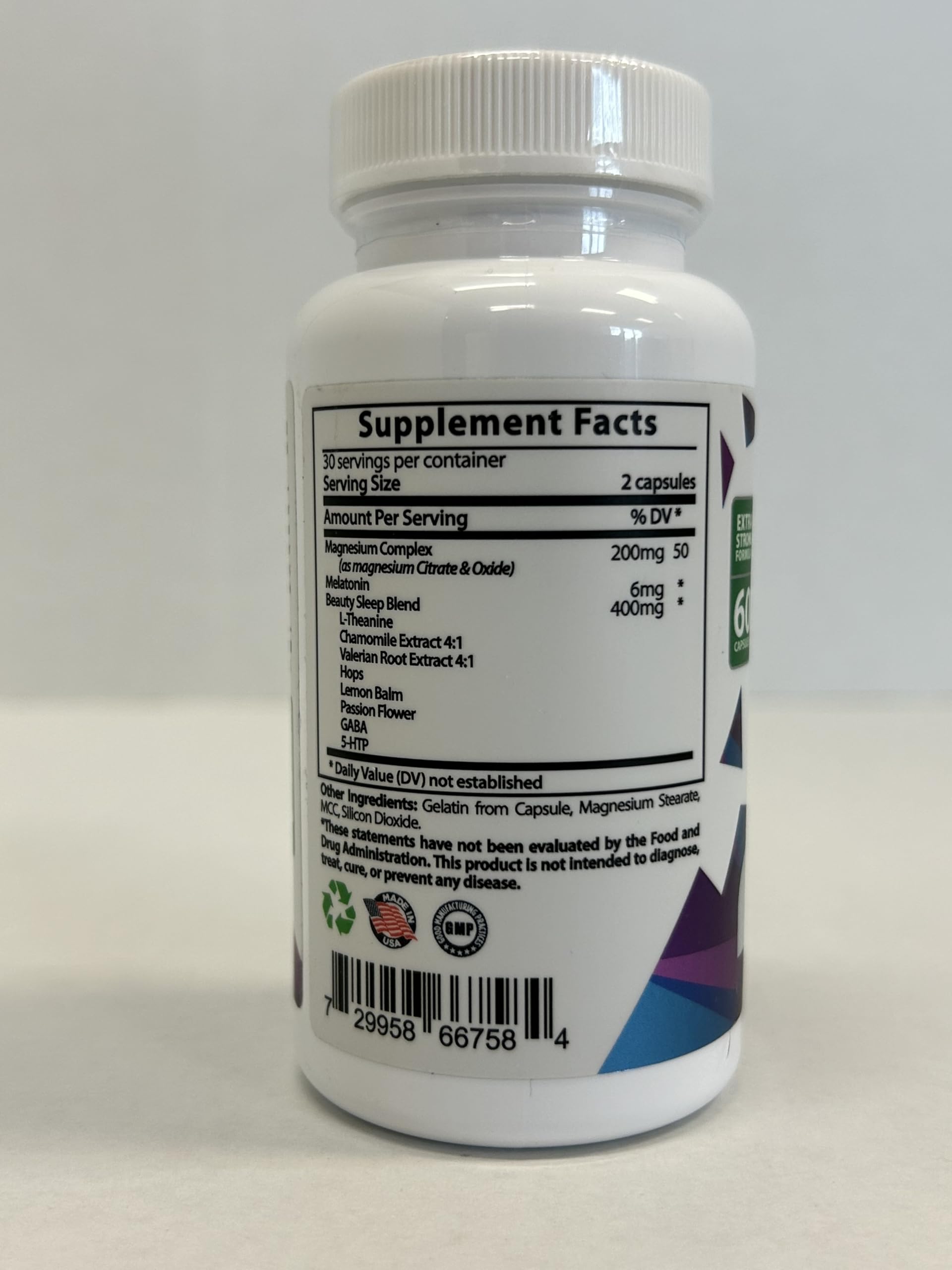 Sundhed Natural Sleep Aid – Dream Sleep with Melatonin & Valerian, Non Habit Forming, Made in USA