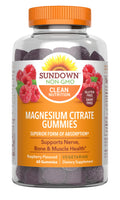 Sundown Magnesium Citrate Gummies Raspberry - 60 Count (Discontinued)