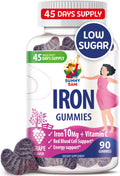 Sunny Sam Iron Gummies - 10 mg Iron + Vitamin C | Immune Support
