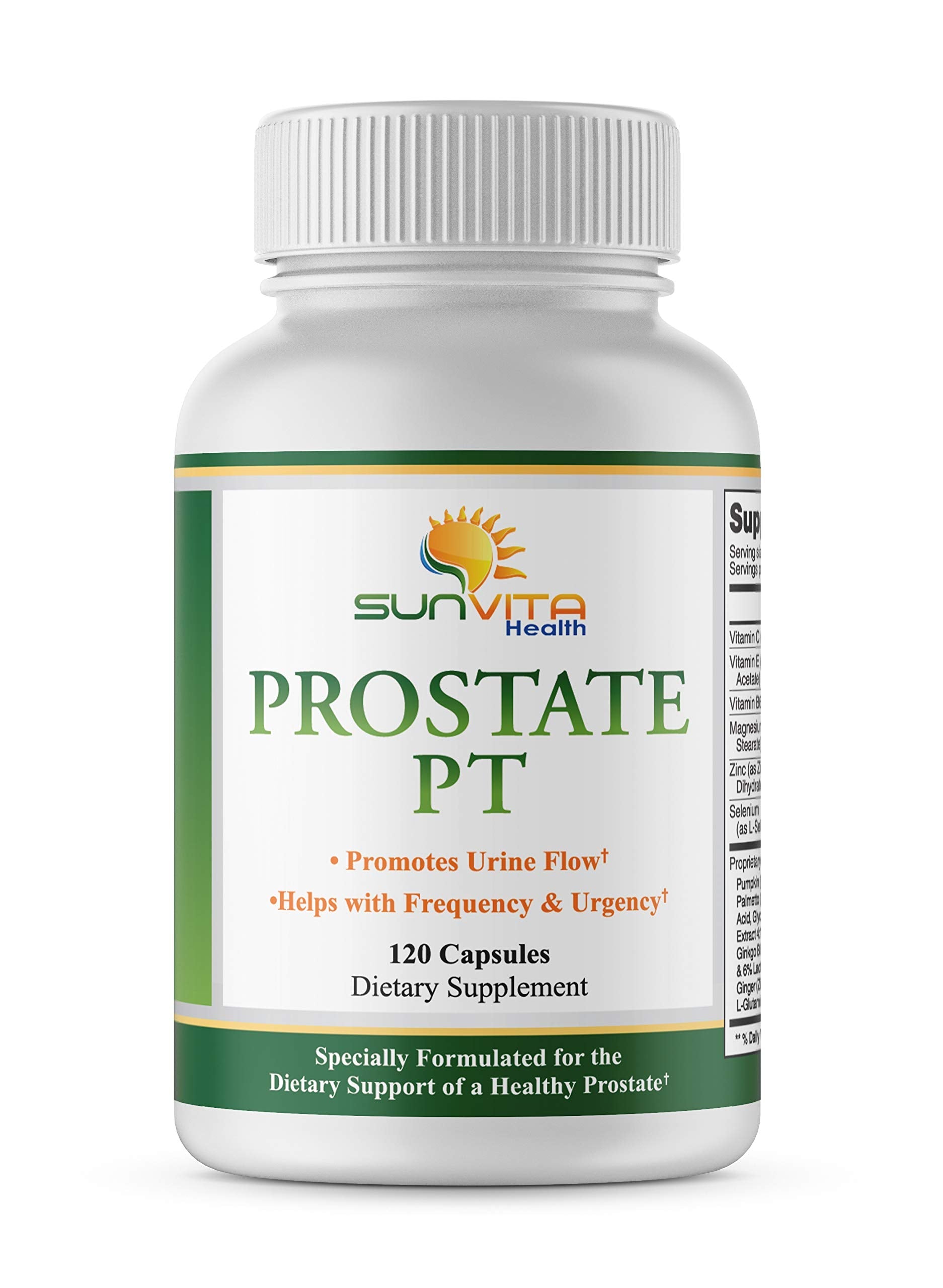 SunVita Health Prostate Formula 120 Capsules – Supports Prostate Health