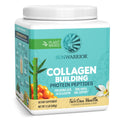 Vegan Collagen Protein Powder Plant-Based | Hyaluronic Acid & Biotin | Vanilla 20 Servings | Sunwarrior
