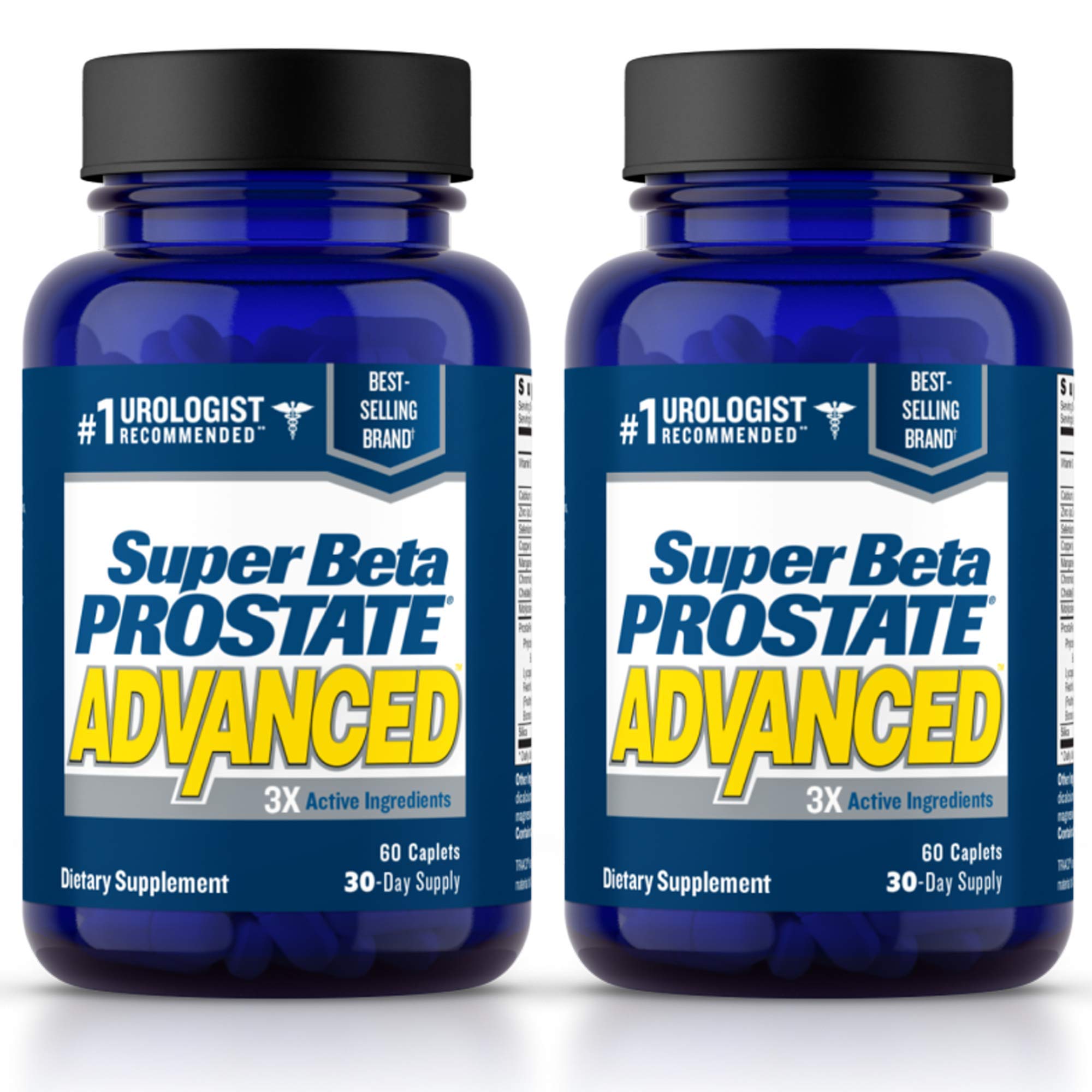 Super Beta Prostate Advanced: Prostate Support with Beta Sitosterol (2-Pack)