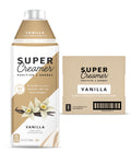 SUPER COFFEE Creamer | SugarFree Vanilla | 6 Pack | 0g Sugar, 2g Protein, 15 Calories | Keto Coffee Creamer