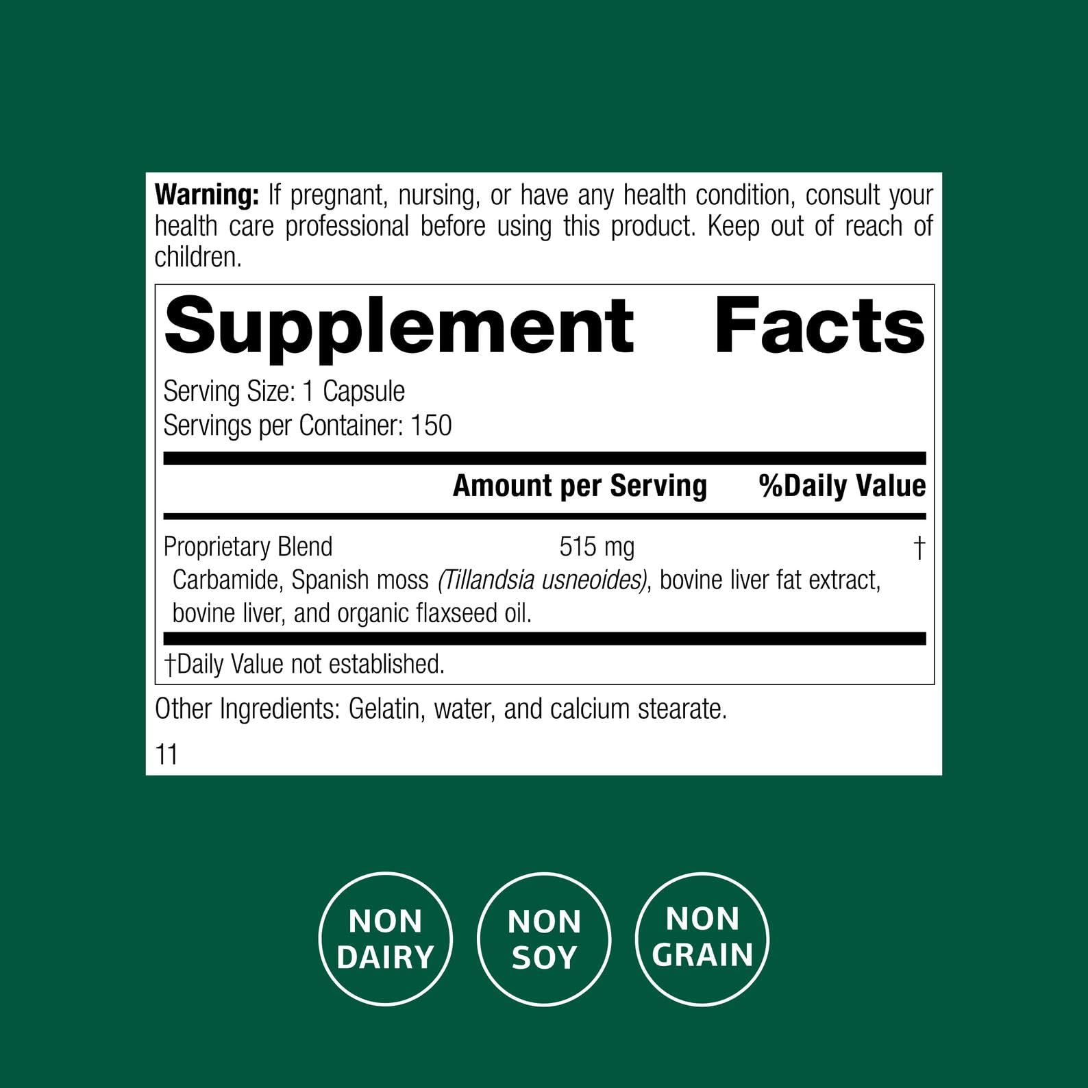Standard Process Super-EFF Fluid Level Dietary Supplement – 150 Capsules