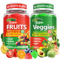 Super Greens Gummies - Spirulina, Chlorella & Probiotics (120ct)