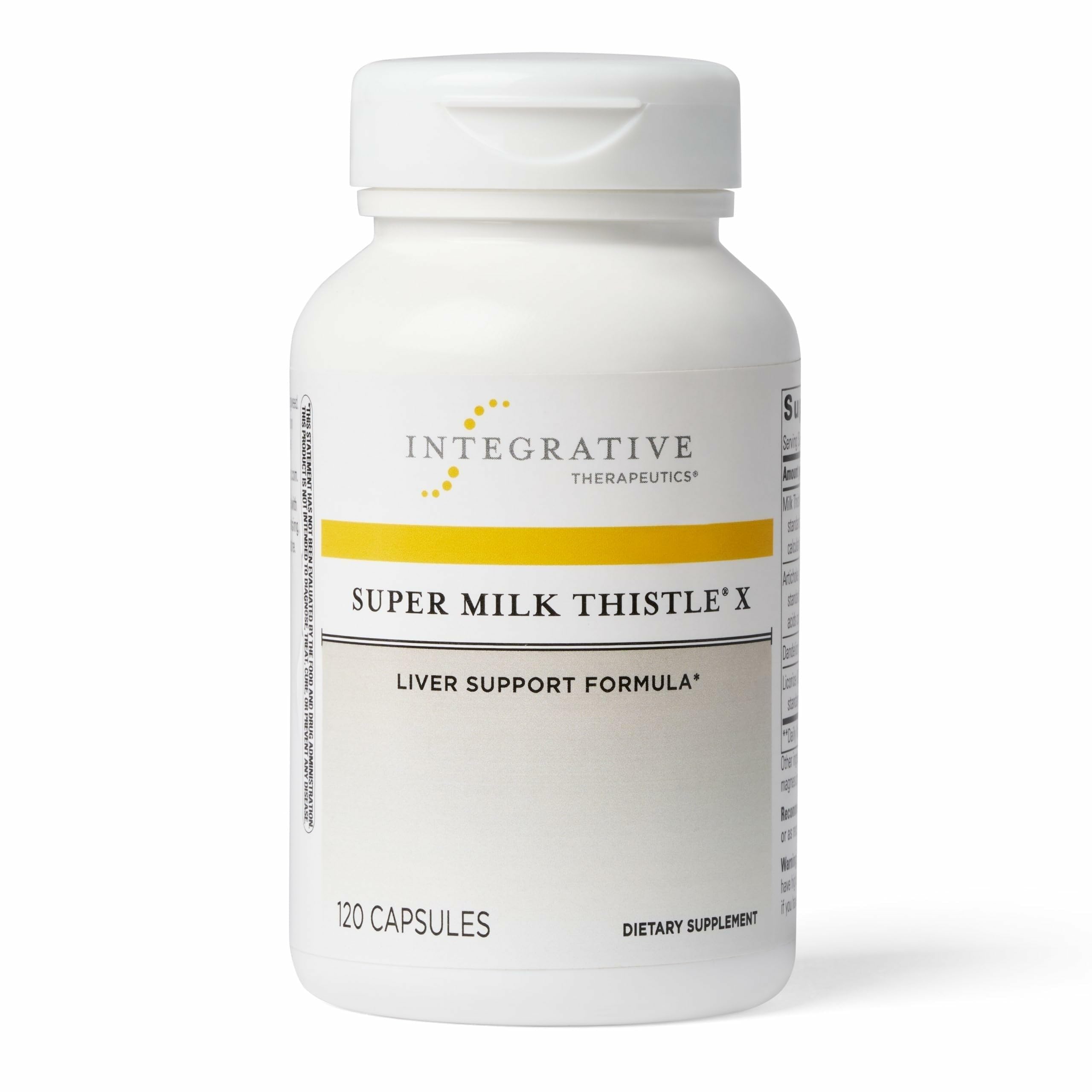 Integrative Therapeutics Super Milk Thistle X – Liver Health Support, 120 Capsules