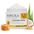 Super Natural Goods Manuka Honey Cream (2oz) – Hydrating Body Lotion for All Skin Types