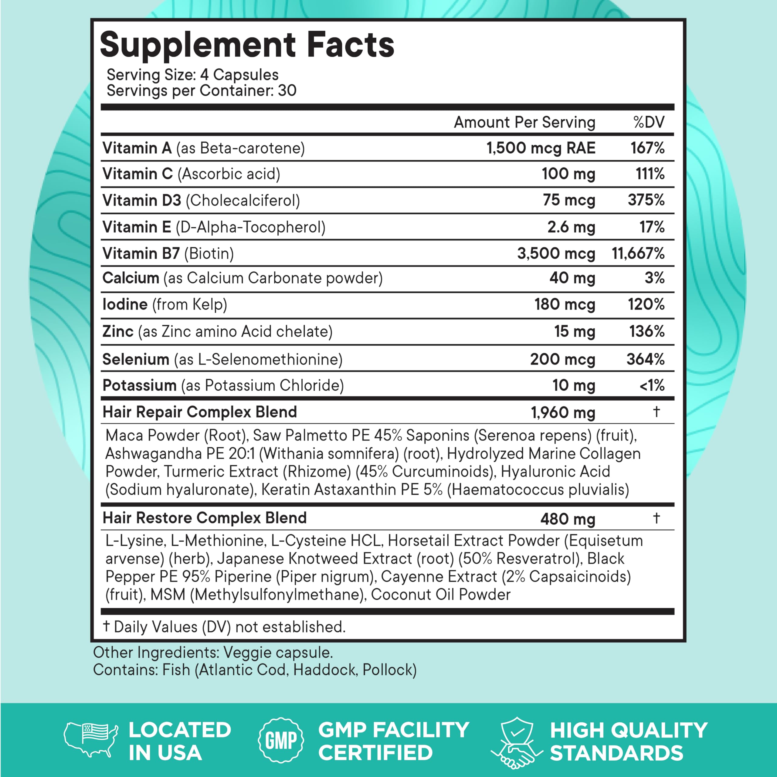 Superfood MD Women’s Balance Hair Growth – 2 Month Soy-Free Formula for 45+