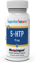 Superior Source 5-HTP 75 mg – Instant Dissolve for Sleep & Serotonin Support