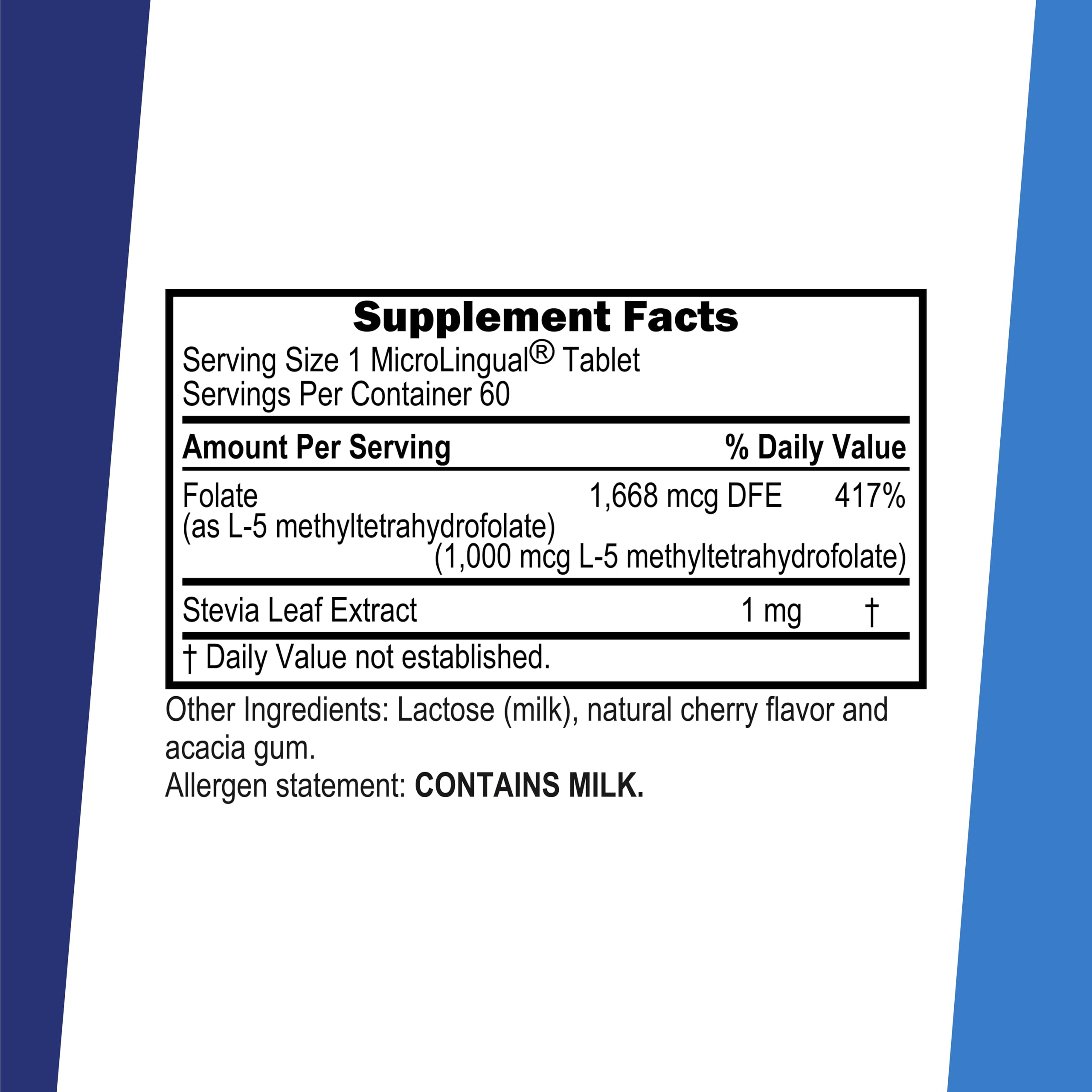 Superior Source Methyl Folate 1,000 mcg — Sublingual Tablets (60)