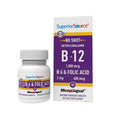 Superior Source No Shot B-12 1000mcg + B-6 & Folic Acid Sublingual Tablets (60)