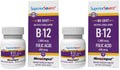Superior Source No Shot Methylcobalamin B12 + Folic Acid Multivitamin - 60 Count (Pack of 2)