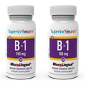 Superior Source Vitamin B1 (Thiamin) 100 mg – MicroLingual Tablets Pack of 2