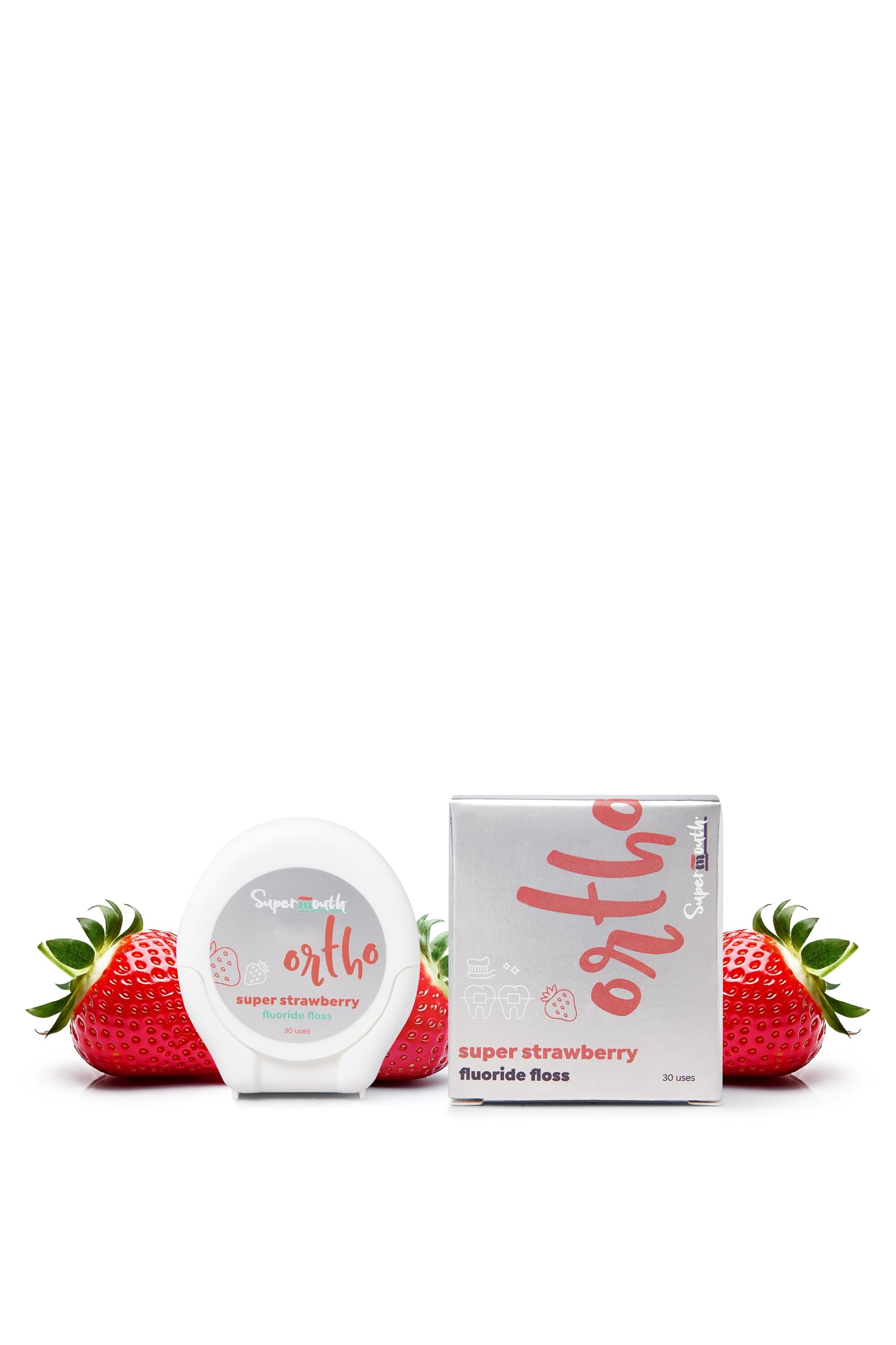 SuperMouth® Ortho Floss – Patented Expanding Floss for Braces