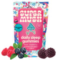SuperMush Sleep Gummies for Adults – Vegan, Sugar-Free Mushroom Sleep Support (60 Gummies)