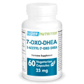 Supersmart 7-OXO DHEA 25mg - 60 Vegetarian Capsules | Non-GMO & Gluten Free