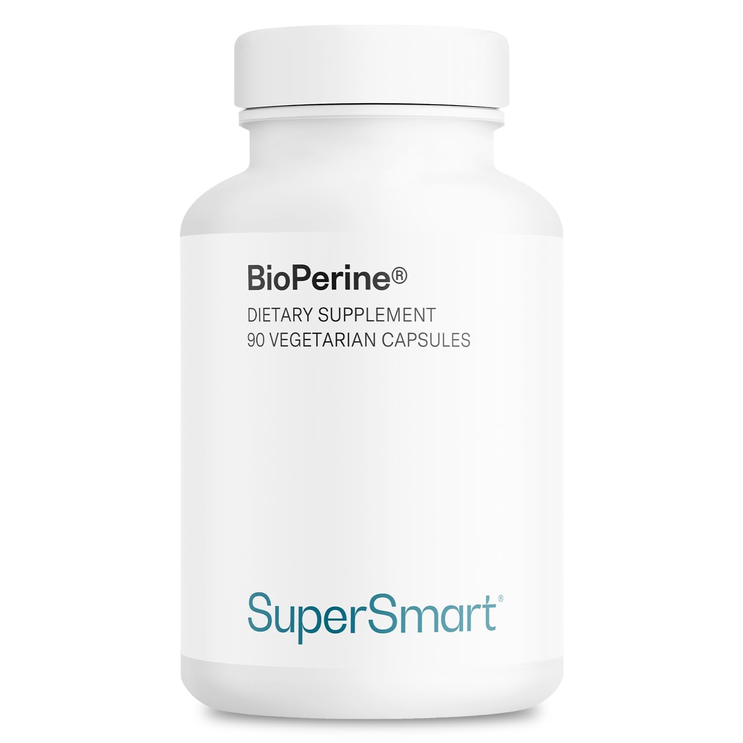 SuperSmart Bioperine 30mg Daily – 95% Piperine Black Pepper Extract | Non-GMO, Gluten-Free, 90 Veg Caps