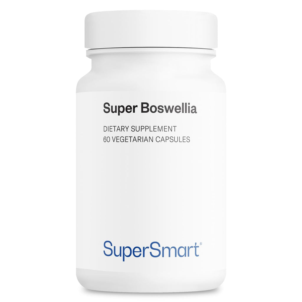 Supersmart Boswellia Extract 100mg per Day – ApresFlex AKBA 20% – Non-GMO, Gluten Free, 60 Vegan Capsules