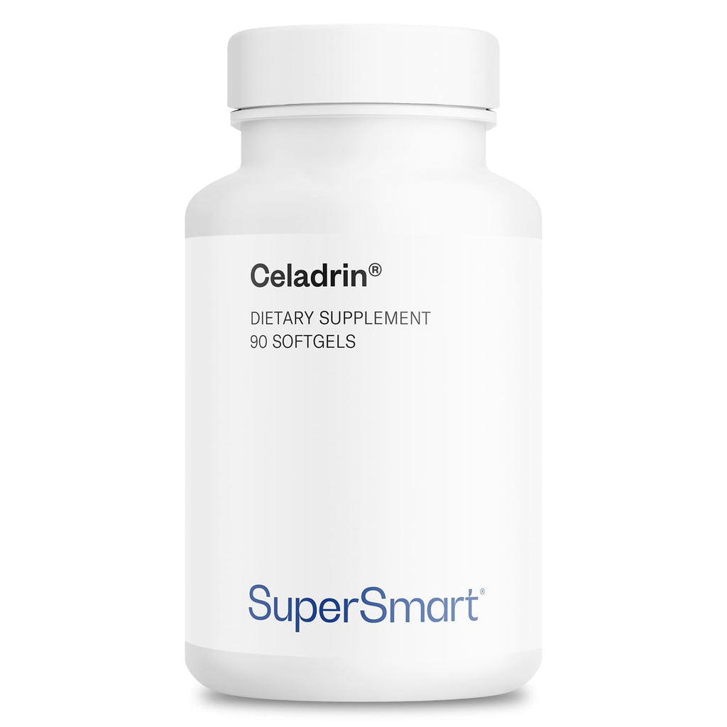 Supersmart Celadrin 1050mg per Day – Patented Esterified Fatty Acids | Non-GMO & Gluten Free | 90 Softgel Capsules