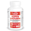 Supersmart Diosmin 900mg/Day – Patented Micronized Diosmin (µSMIN) | 90% Flavonoids, Non-GMO & Gluten Free | 90 Veg Capsules