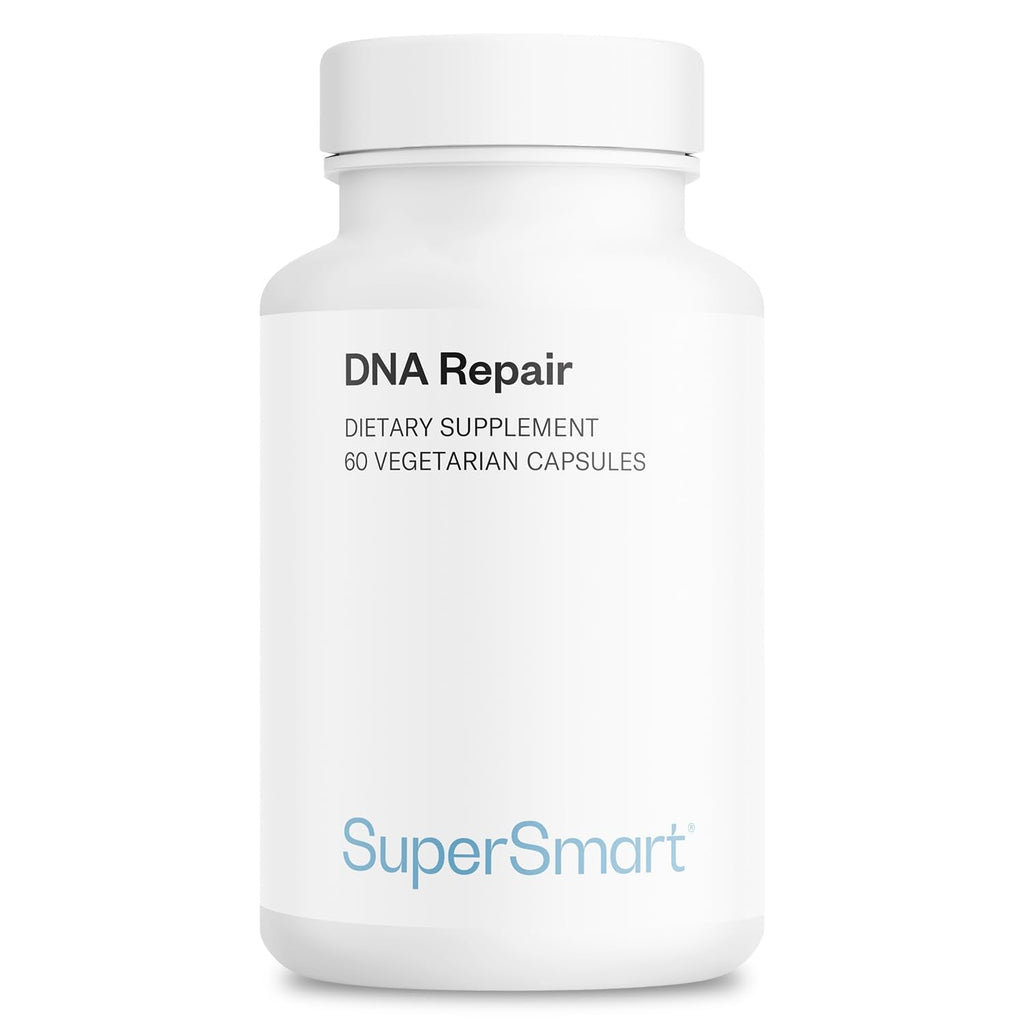 Supersmart DNA Repair (Advanced Formula) – AC-11, SOD Gliadins Complex, Sulforaphane Glucosinolate | 60 Vegetarian Capsules