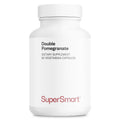 Supersmart Double Pomegranate (High Strength) – 90% Ellagic Acid & 40% Punicalagins – Non-GMO & Gluten Free – 90 Vegetarian Capsules