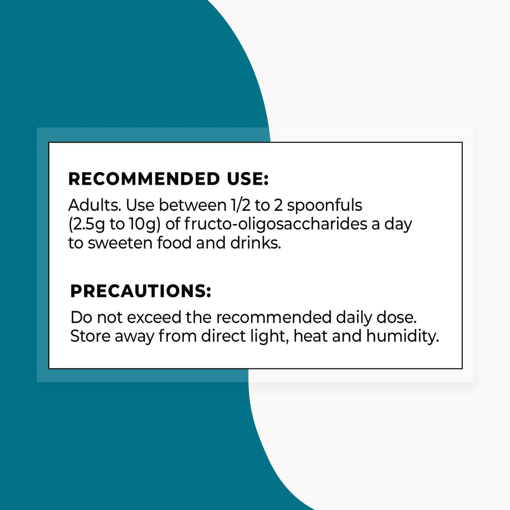 Supersmart Fructo Oligosaccharides Powder (FOS) - Prebiotic Inulin - 200 g - Non-GMO & Gluten Free
