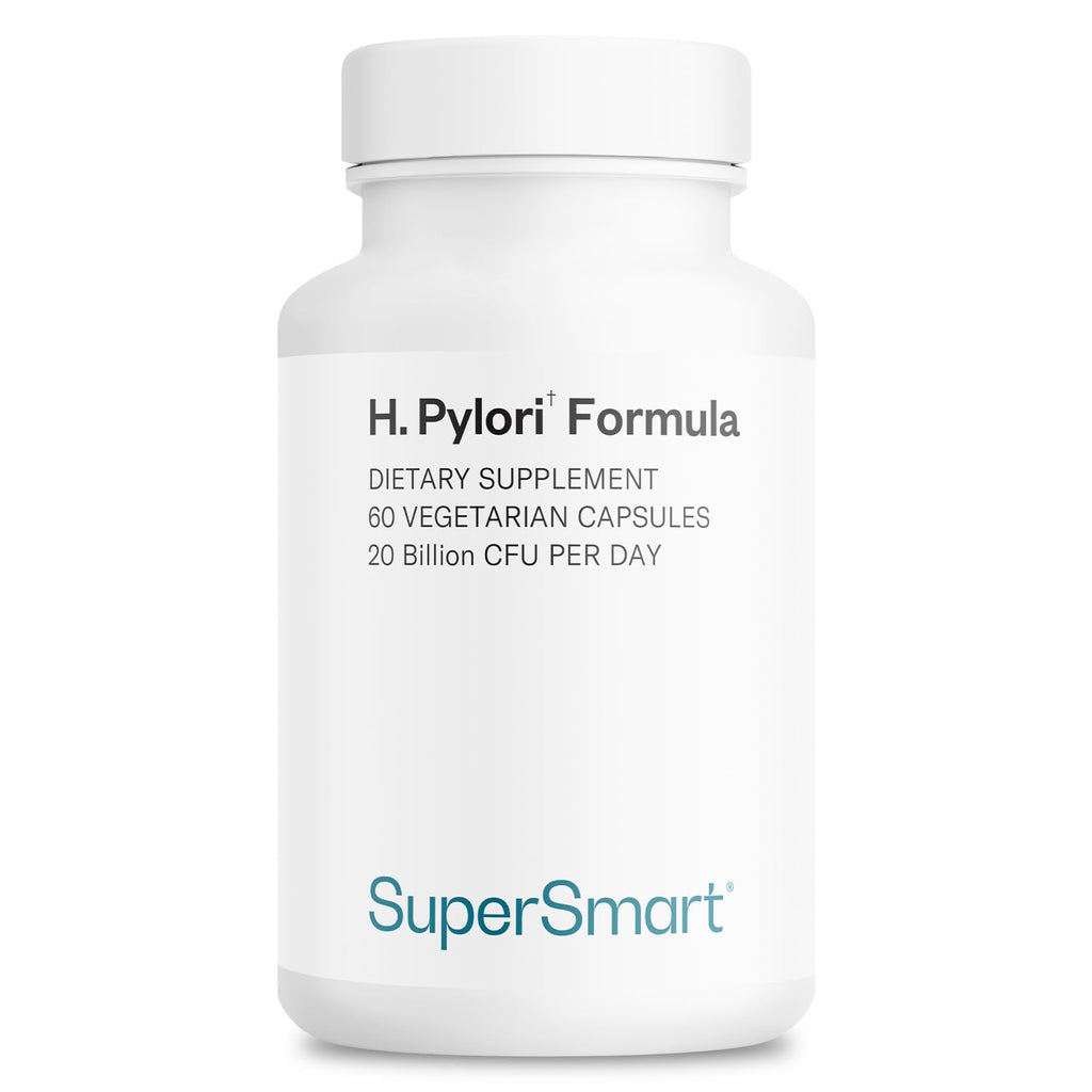 Supersmart H. Pylori Formula – 20 Billion CFU Daily Probiotic (Pylopass DSM17648)