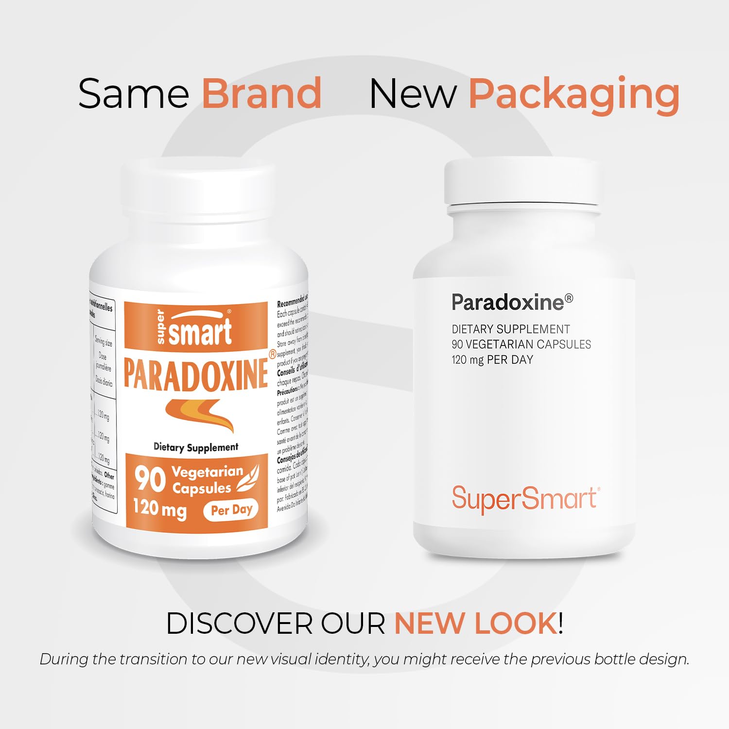 Supersmart Paradoxine 120mg/day – Grains of Paradise (Aframomum melegueta) 90 Vegetarian Capsules