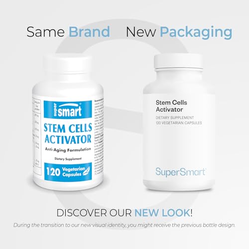 Supersmart Stem Cells Activator (Advanced Formula) – Astragaloside & Fucoidan | Non-GMO & Gluten Free | 120 Vegetarian Capsules