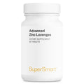 Supersmart Advanced Zinc Lozenges 10 mg | Zinc Bisglycinate – Mint, Non-GMO, Gluten Free – 90 Tablets