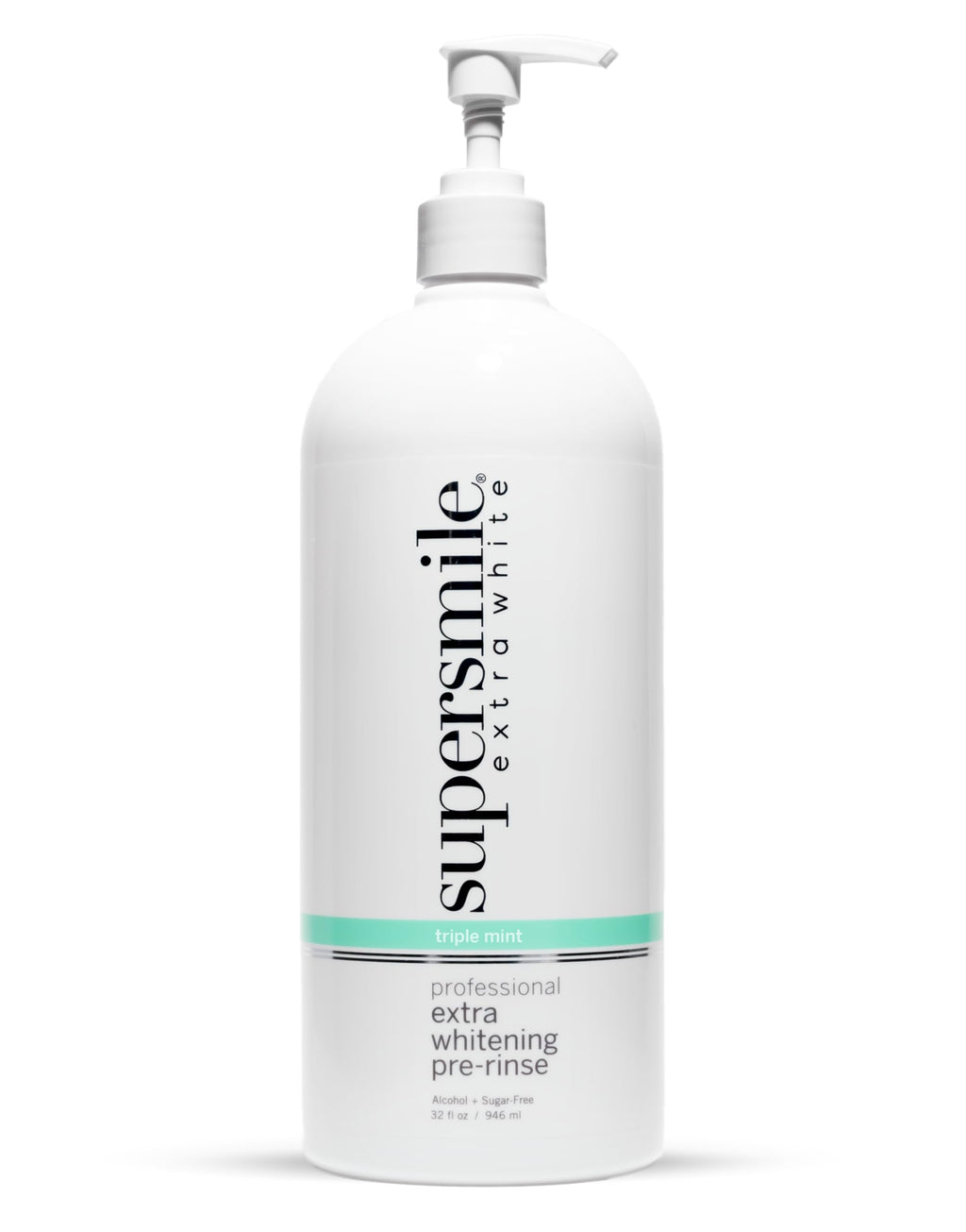 Supersmile Jumbo Whitening Pre-Rinse – Clinically Formulated Pre-Brush Mouthwash 32 oz