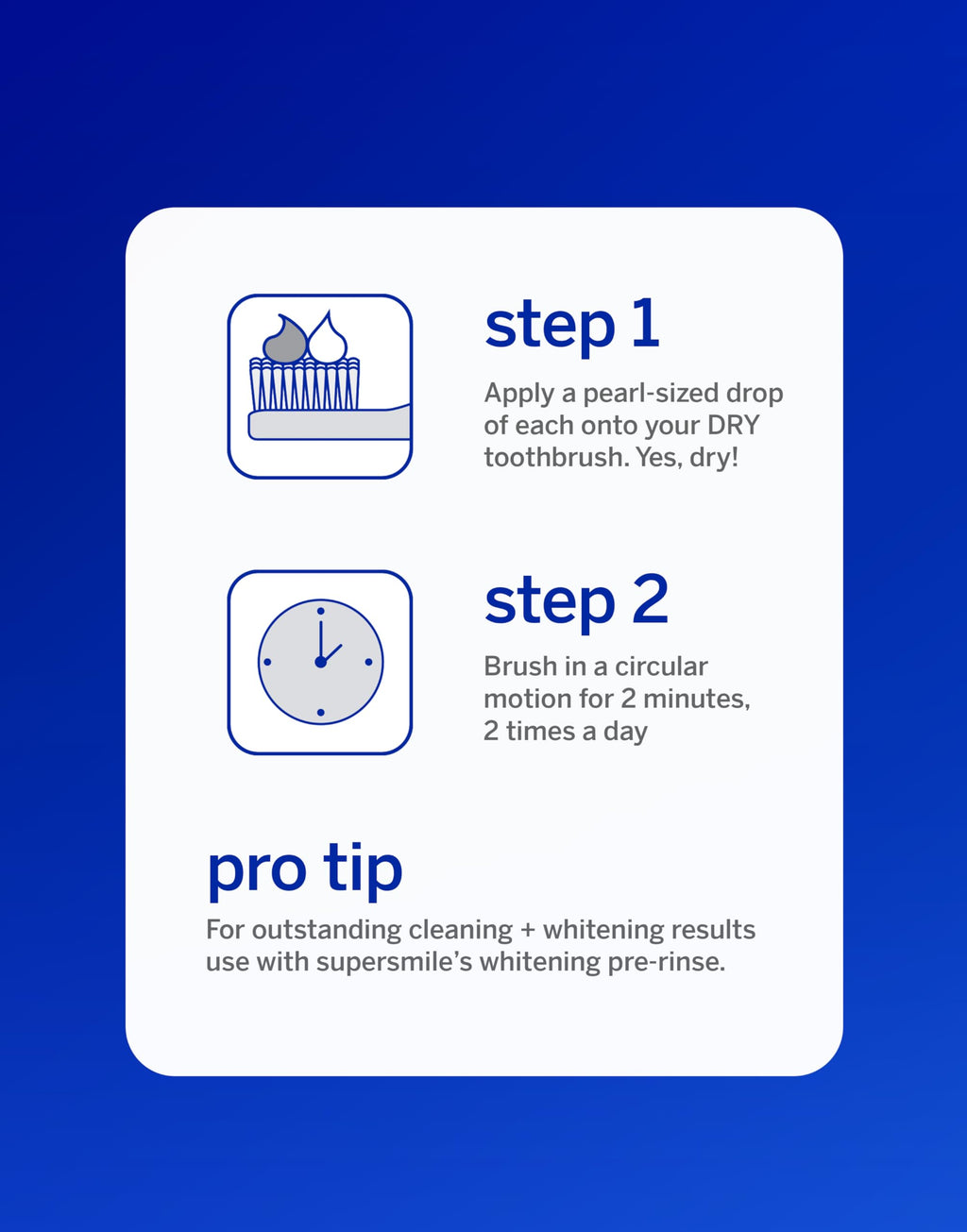 Supersmile Teeth Whitening System - Whitening Toothpaste & Accelerator | Up to 7 Shades